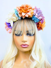 Anahi MultiColored Flower Crown
