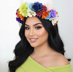 Sabrina  Handcrafted Flower Crown