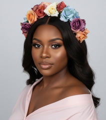 Madeline Handcrafted Rose Flower Crown