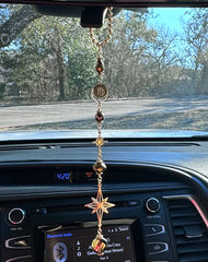 Virgo Celestial Car Charm