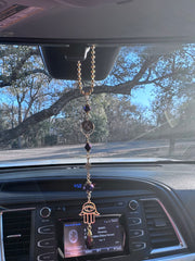 Sagittarius Archer Hamsa Car Charm